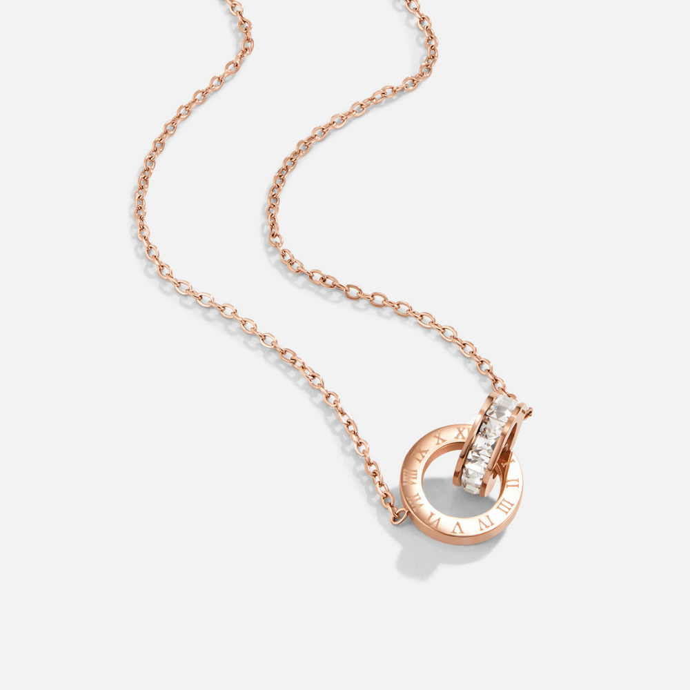 The Rose Gold Infinity Necklace