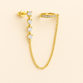 Audra Chain Cuff Earrings