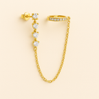 Audra Chain Cuff Earrings