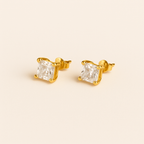 April Square Studs