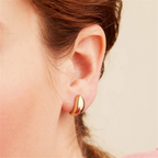 Celeste Dome Studs