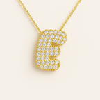 Collier initiales dorées