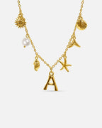 Summer Initial Necklace