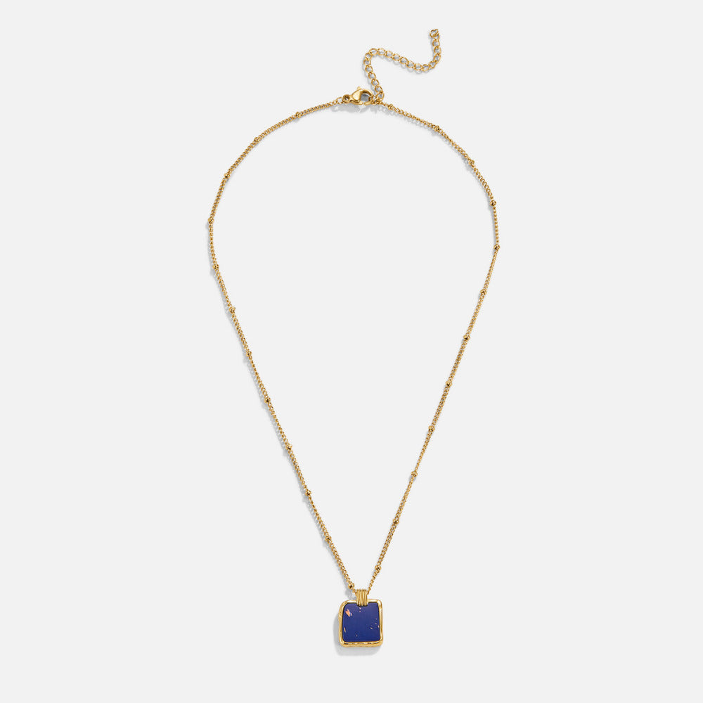 The Blue Pendant Necklace