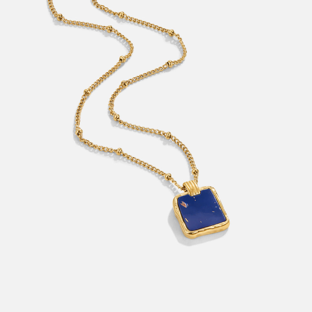 The Blue Pendant Necklace