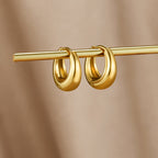 Talia Gold Hoop Earrings