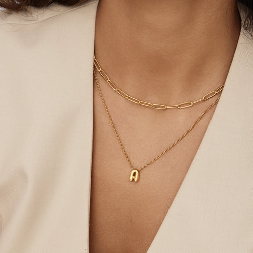 Collier pendentif bulle initiale