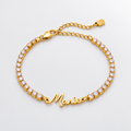 Bracelet tennis Signature Name