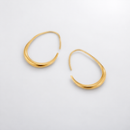 Daphne Gold Hoop Earrings