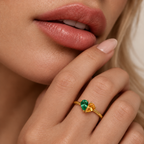 Bague pierre de naissance « Better Half »