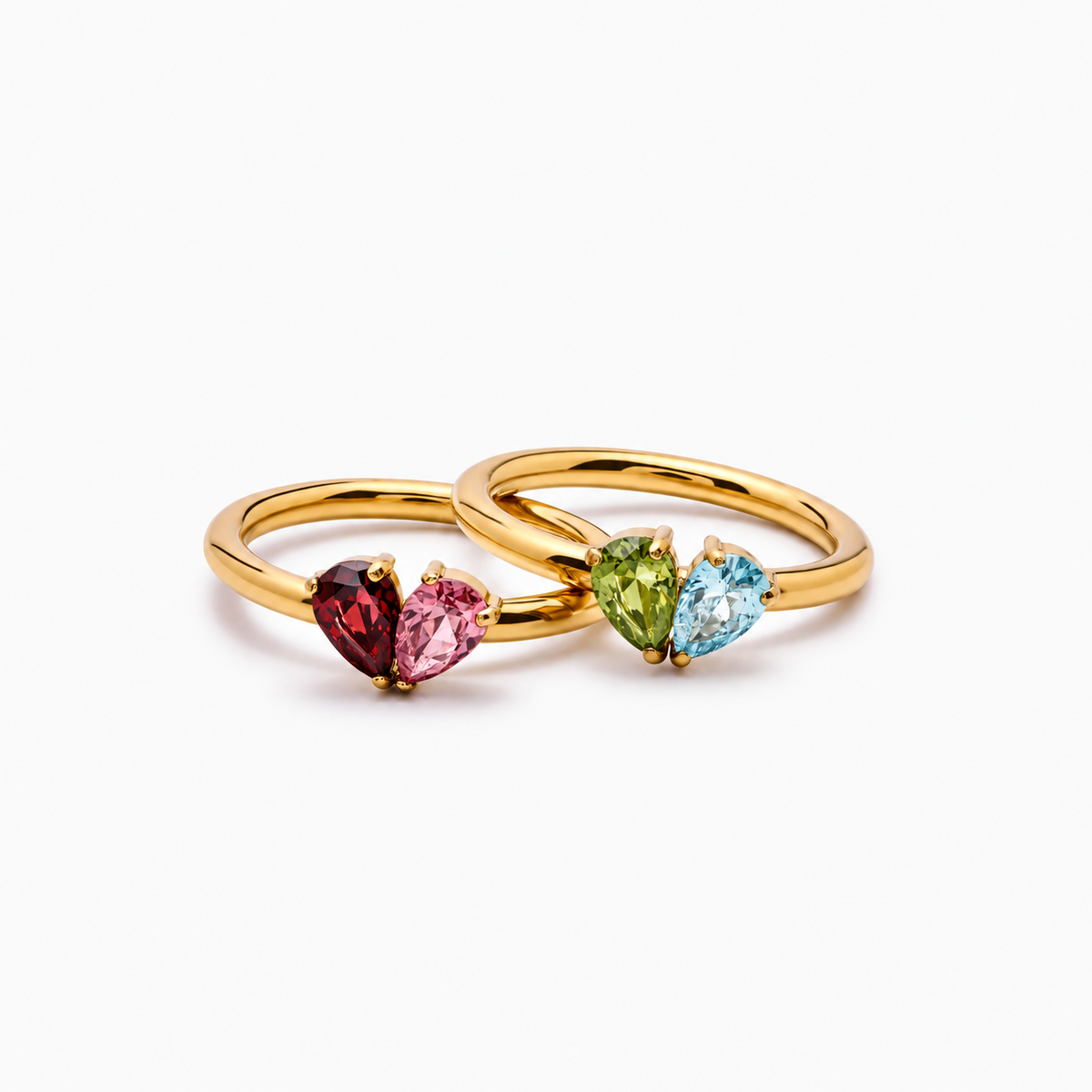 Bague pierre de naissance « Better Half »