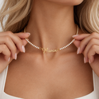 Collier de tennis prénom