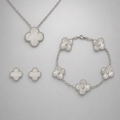 Parure Trèfle Argent