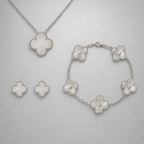Parure Trèfle Argent