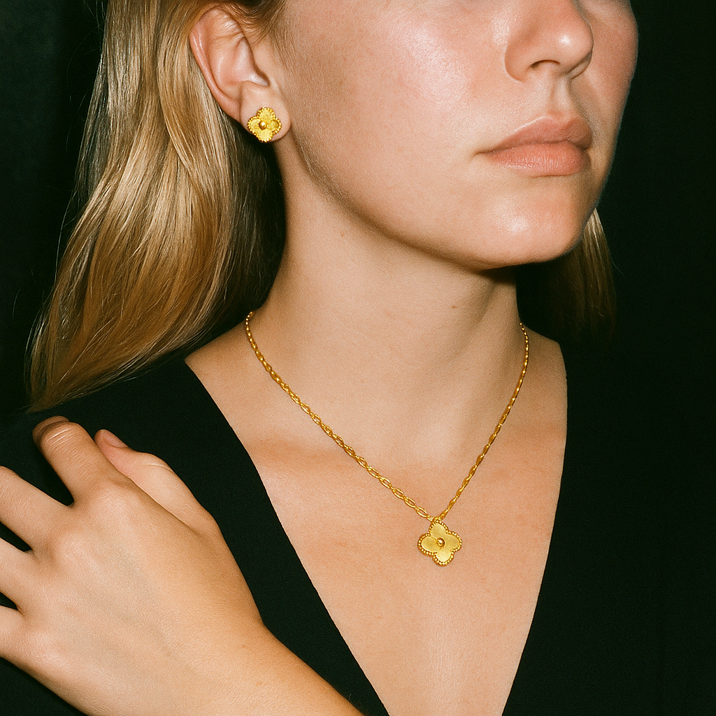 Gold Clover Set