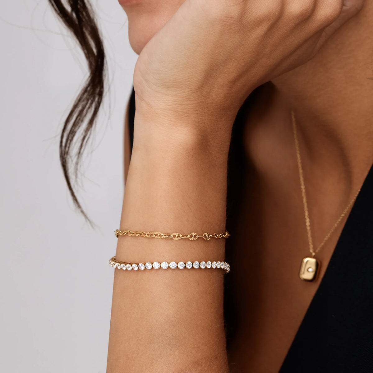 Bracelet de tennis classique