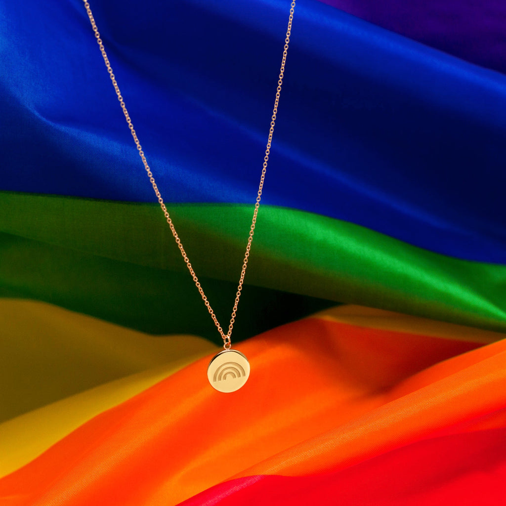 Rainbow Charm Necklace
