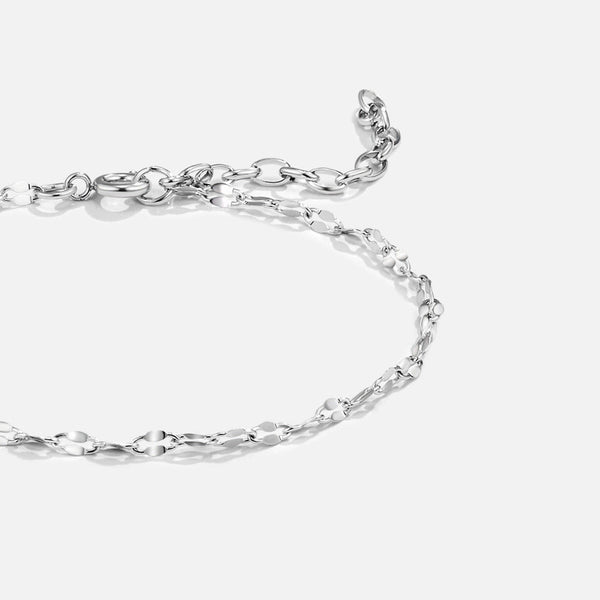 Sacha Silver Chain Bracelet