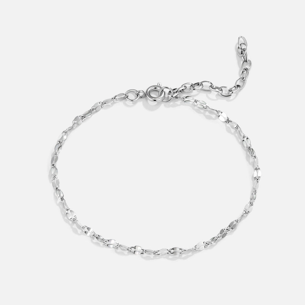 Sacha Silver Chain Bracelet