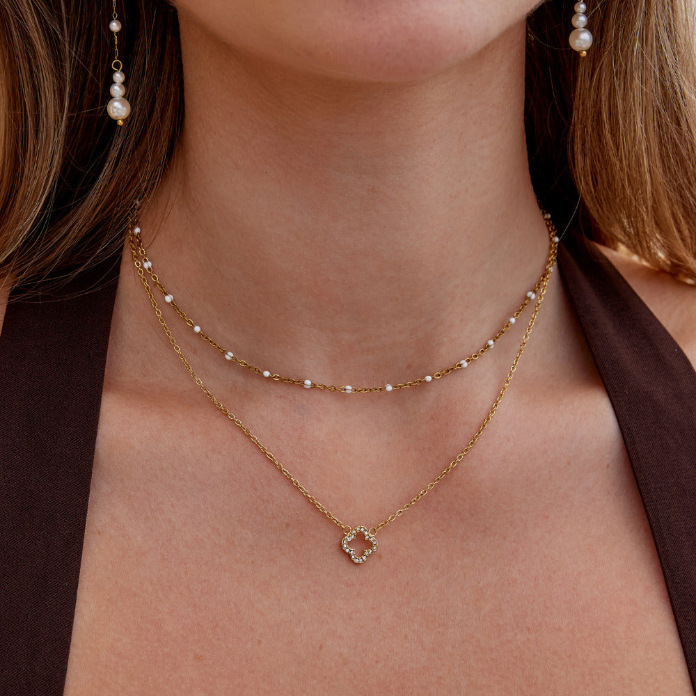 Luxe Clover Necklace