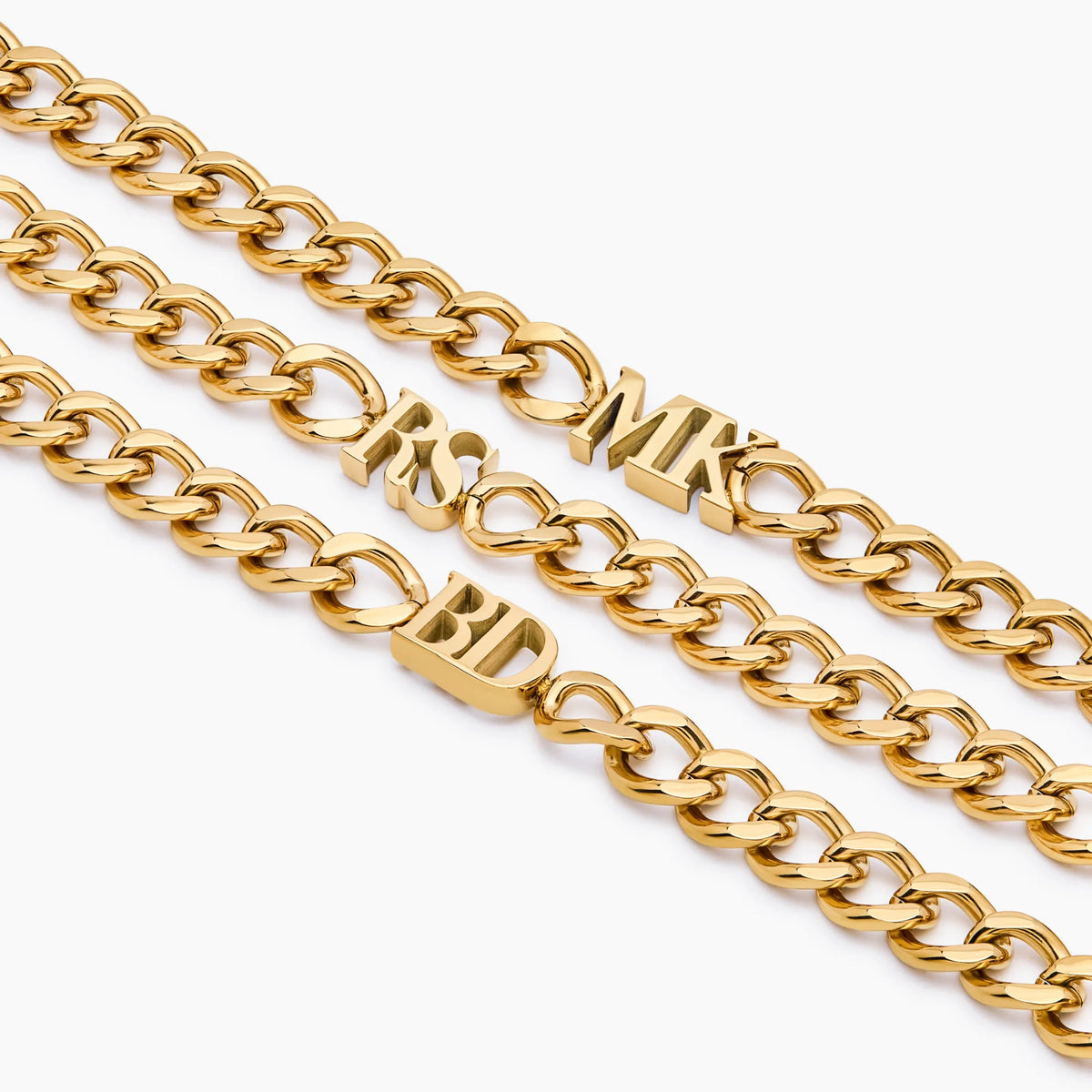 Collier Ras du Cou Initiales