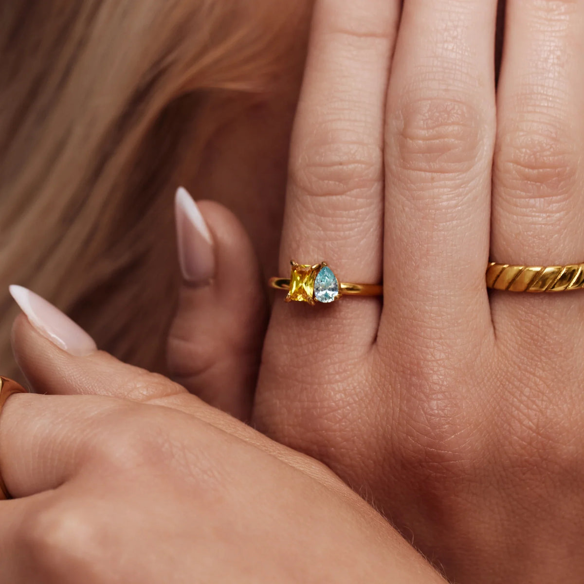 Bague Duo Pierre de Naissance