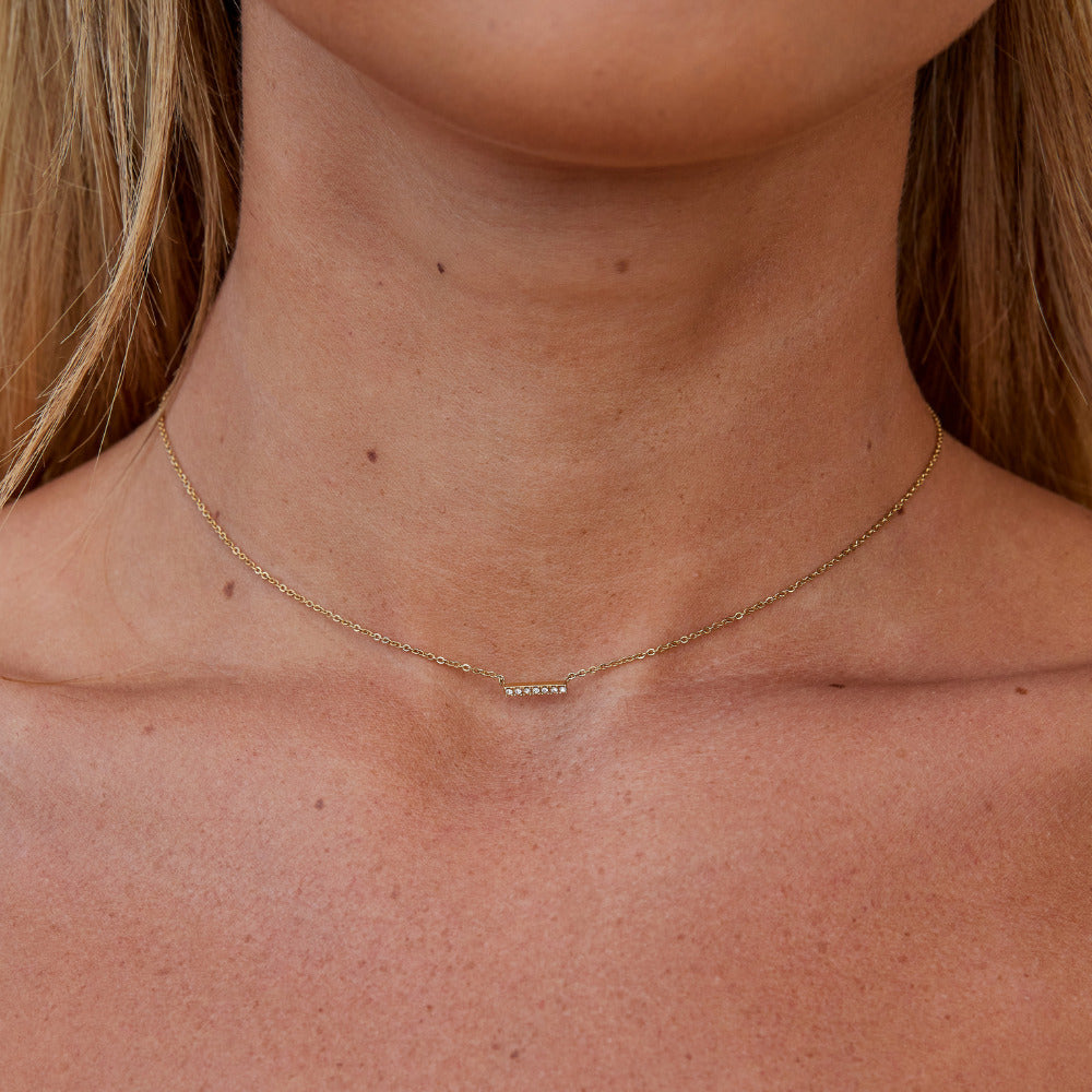 Bar Pendant Necklace