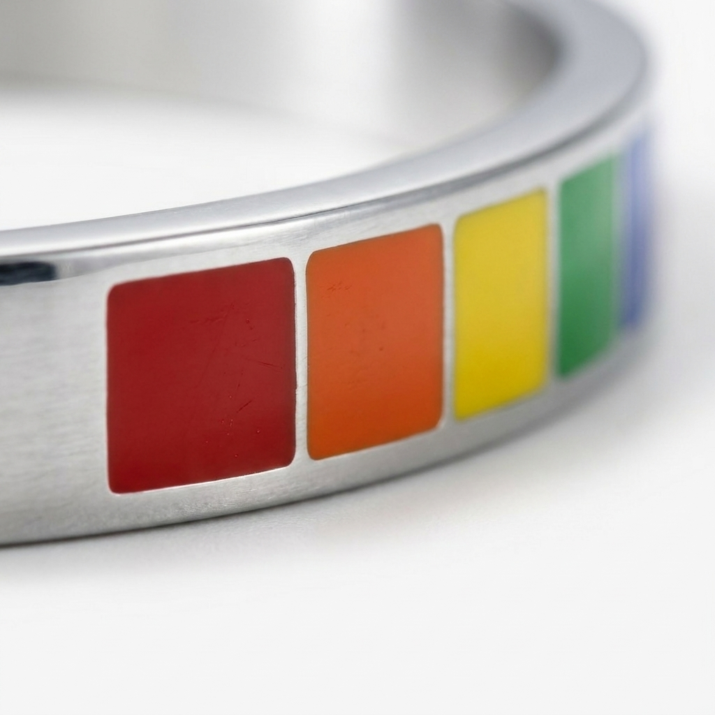 Rainbow Cuff Bracelet