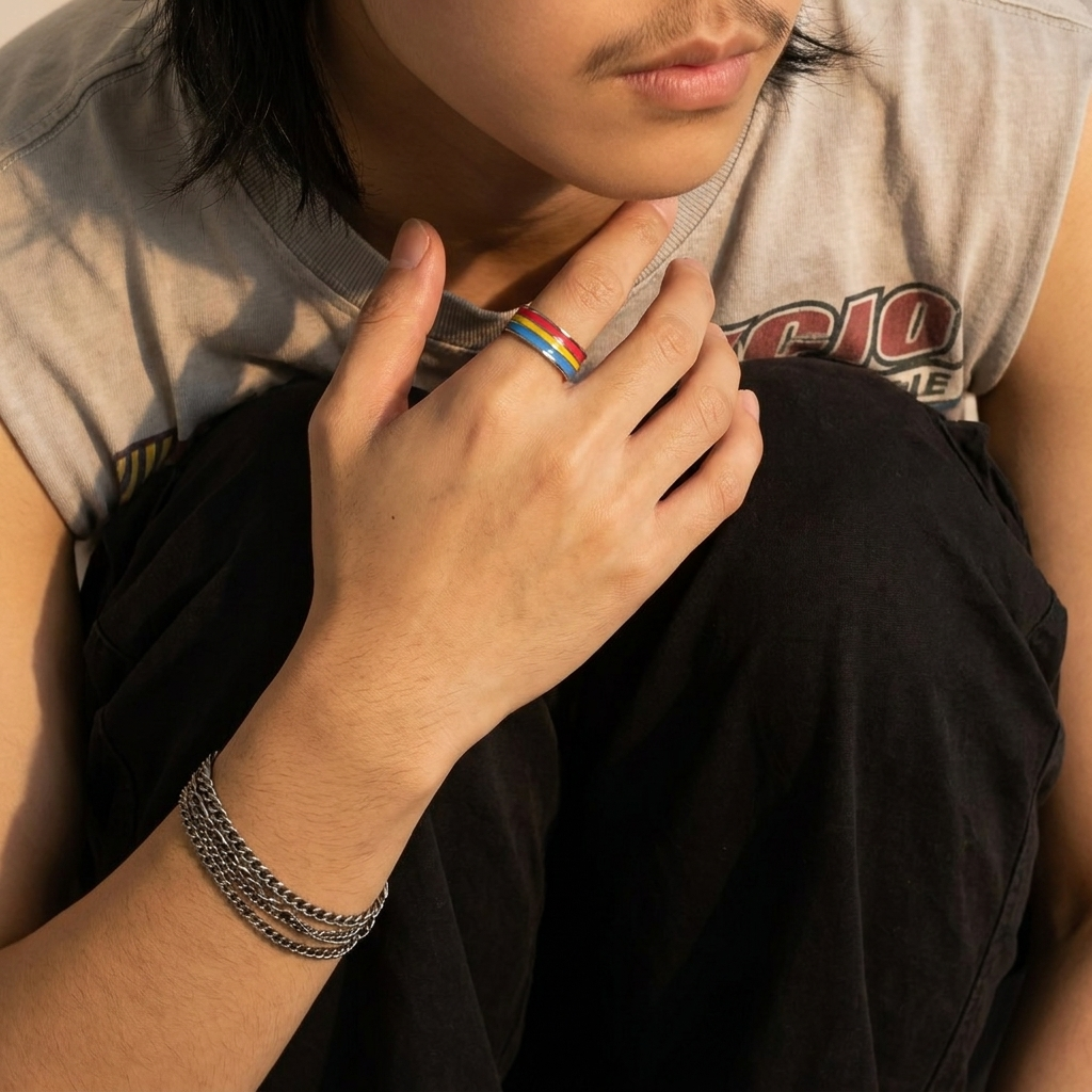 Silver Stance Ring