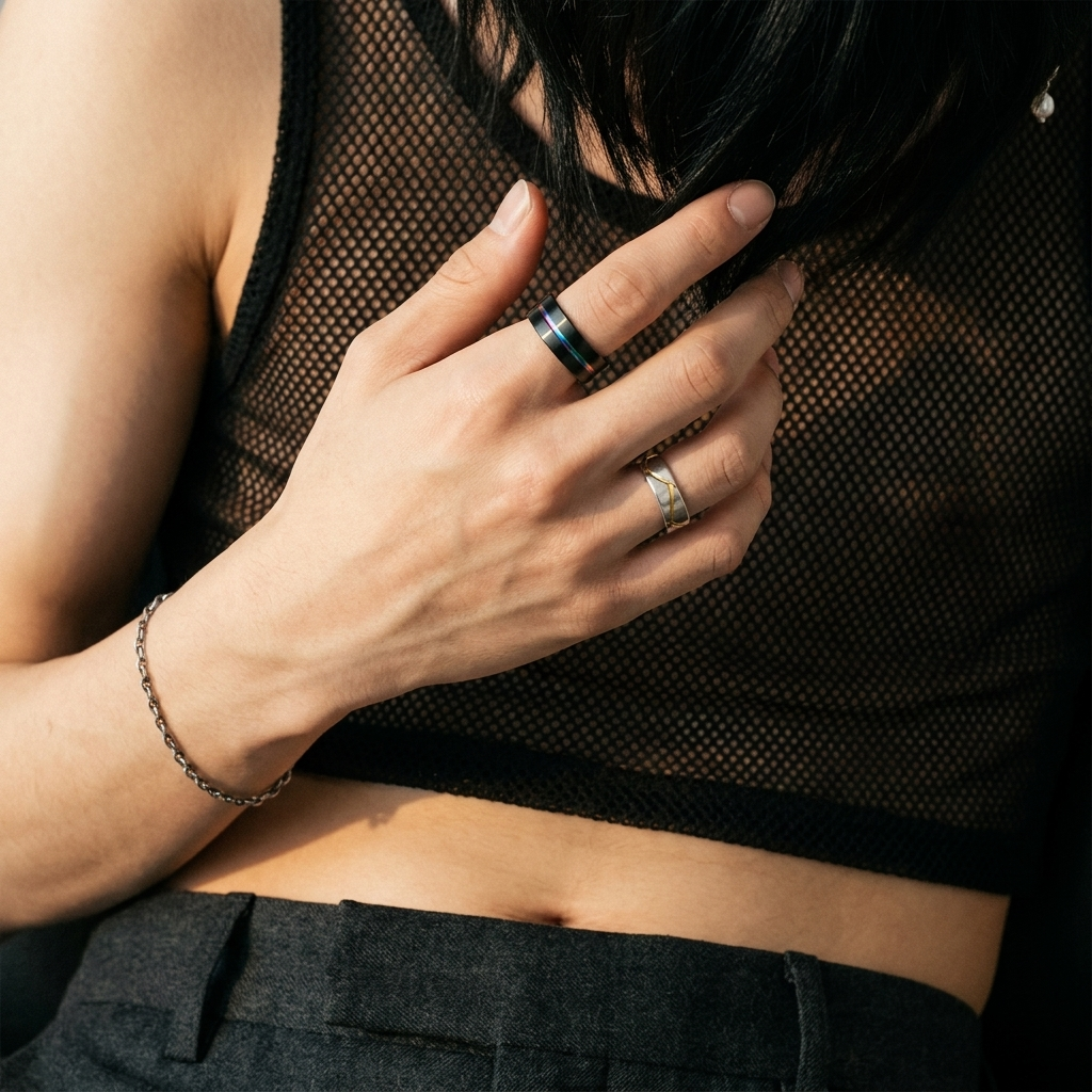 Courage Tungsten Ring