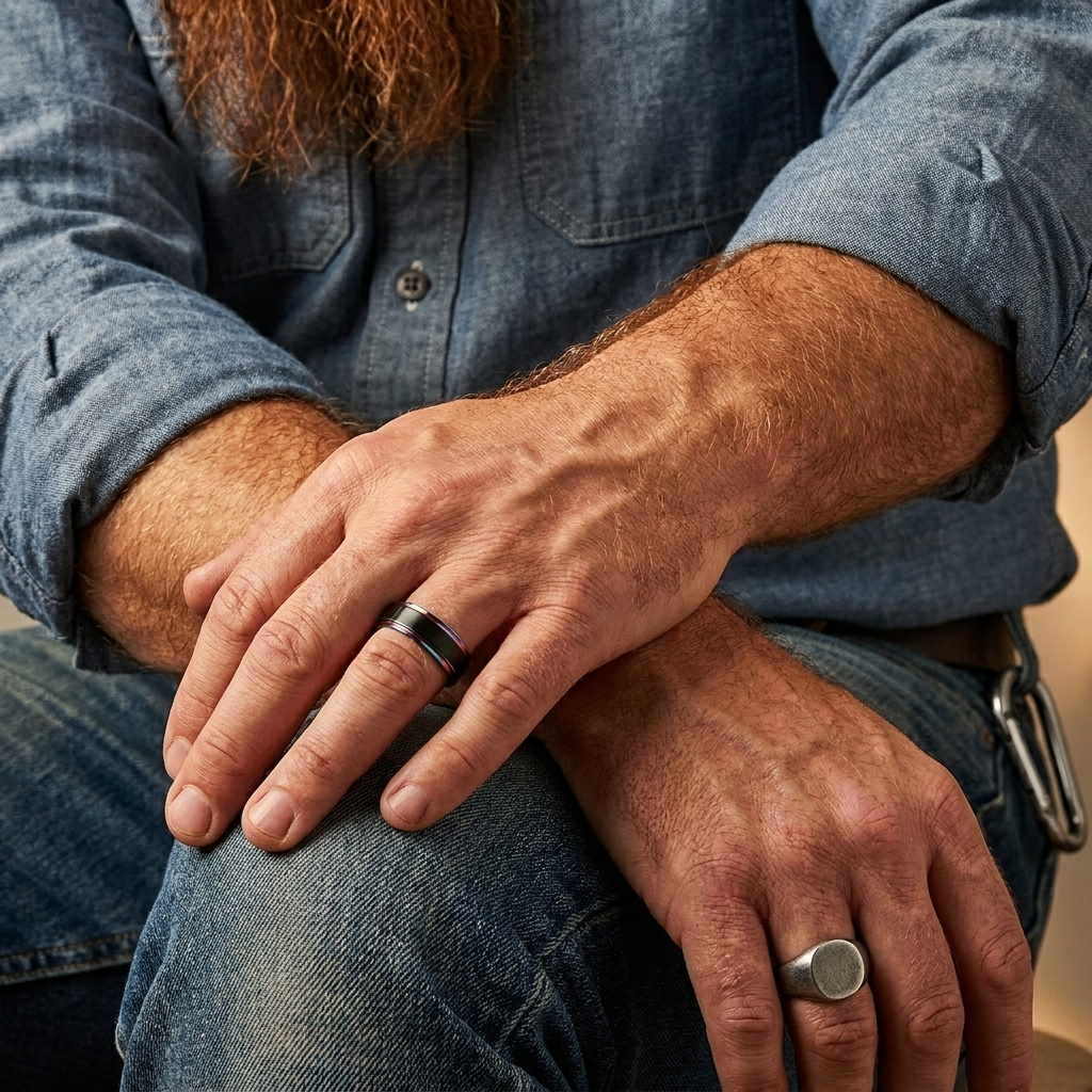 Solidarity Titanium Ring