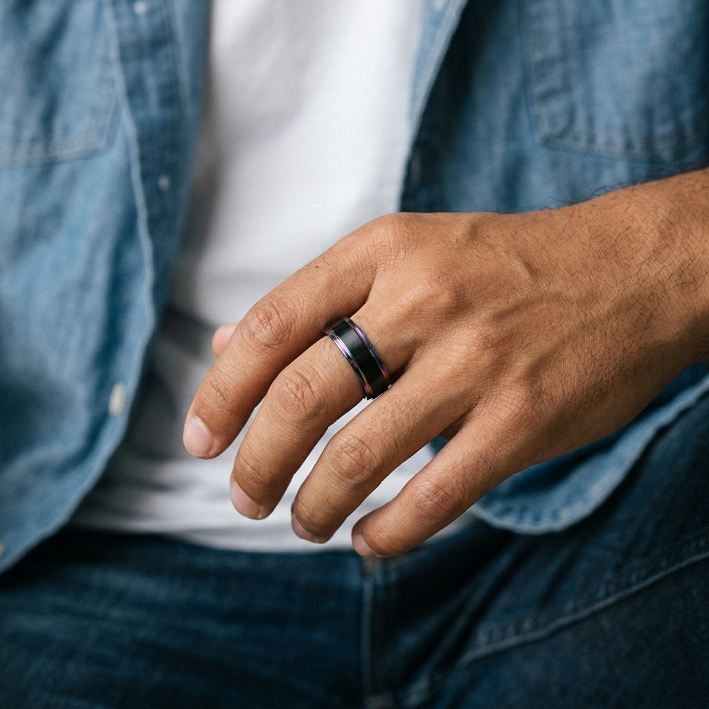 Solidarity Titanium Ring