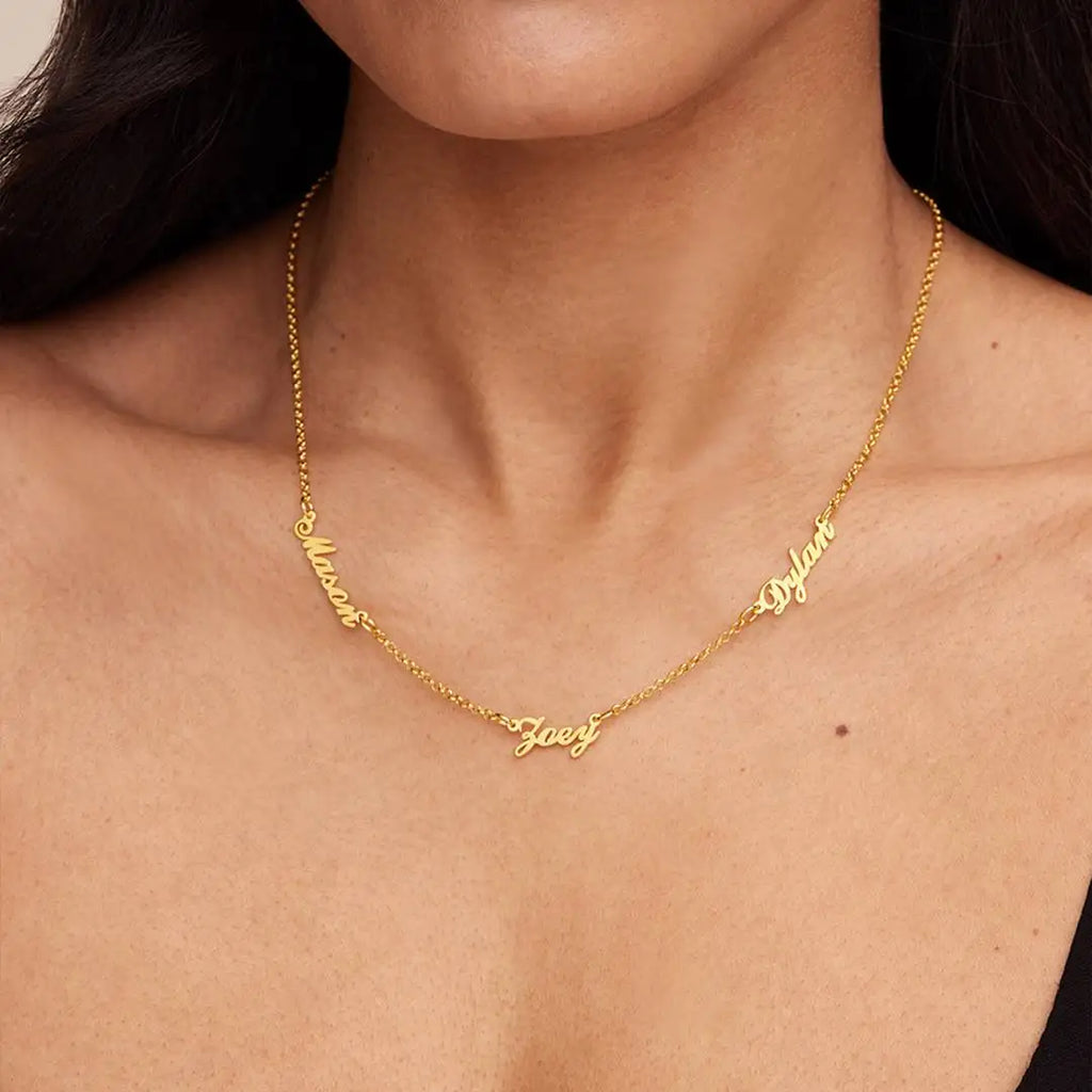 Collier Heritage à plusieurs prénoms