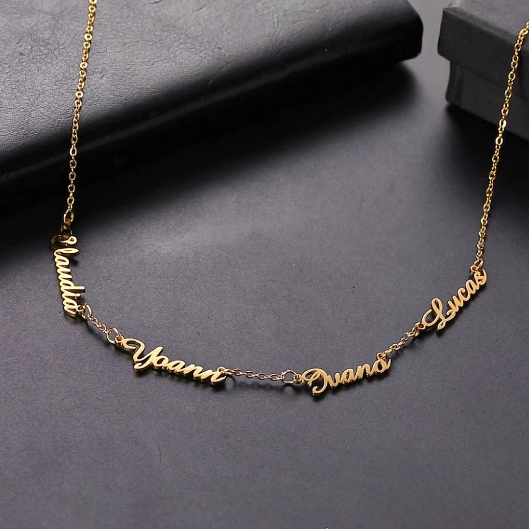 Collier Heritage à plusieurs prénoms