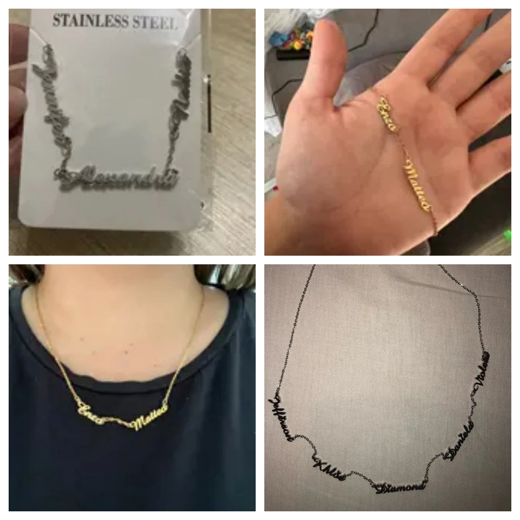 Collier Heritage à plusieurs prénoms