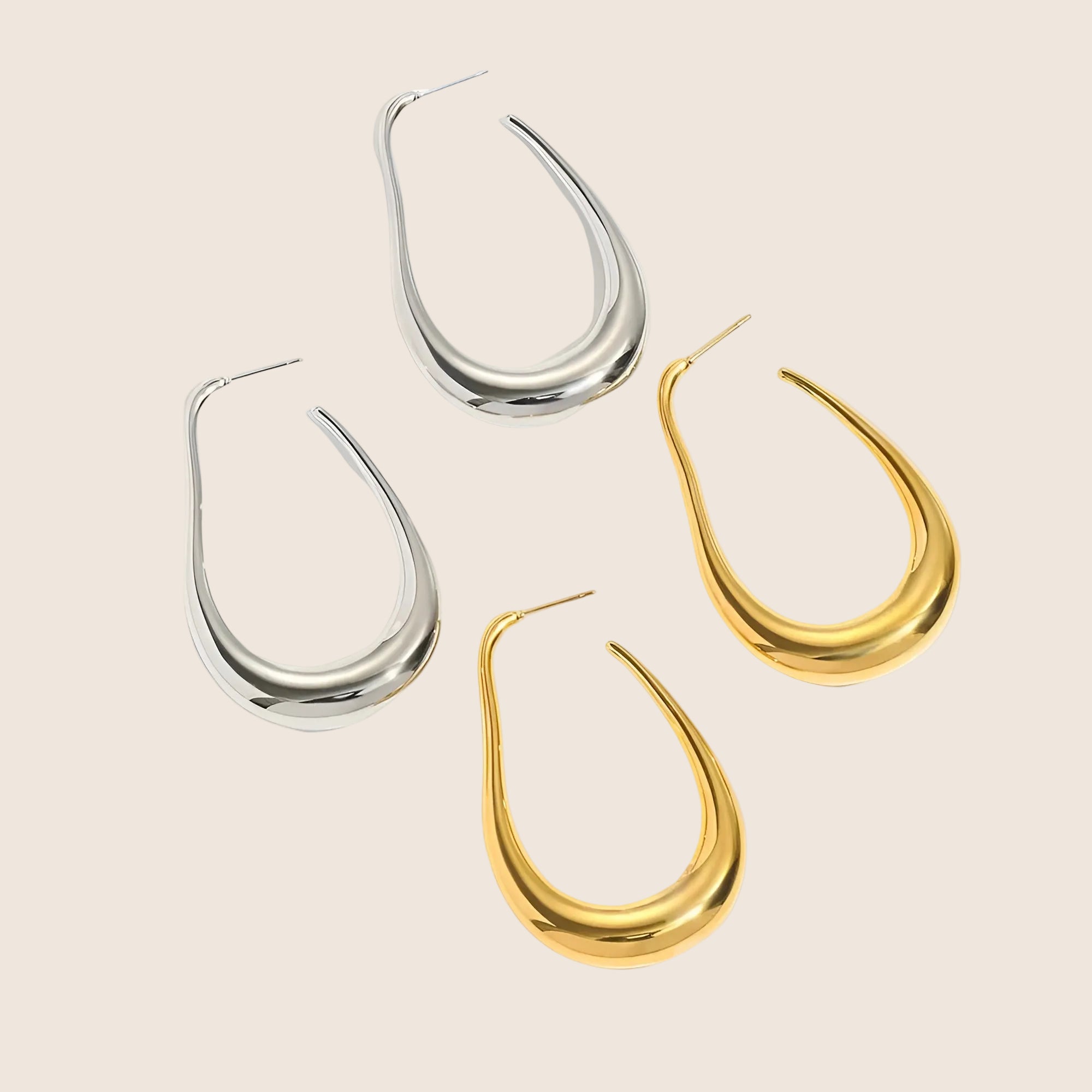 Ovale Hoops