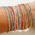 Rainbow Stack Bracelets