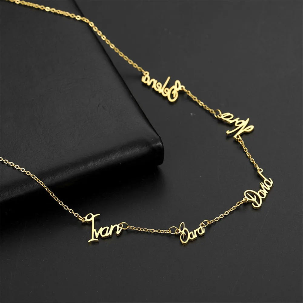 Collier Heritage à plusieurs prénoms