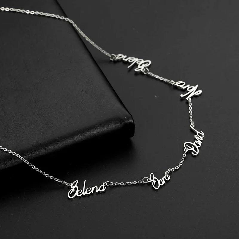 Collier Heritage à plusieurs prénoms