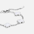 The Silver Clover Bracelet