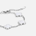 The Silver Clover Bracelet