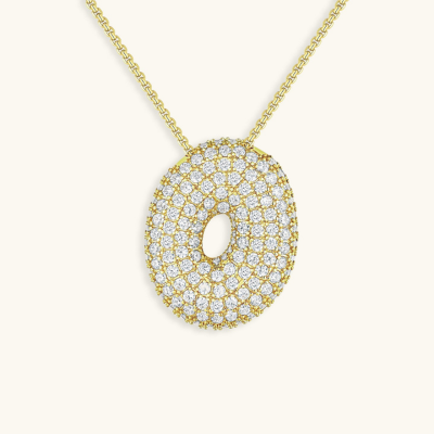 Golden Initial Necklace