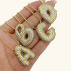 Golden Initial Necklace