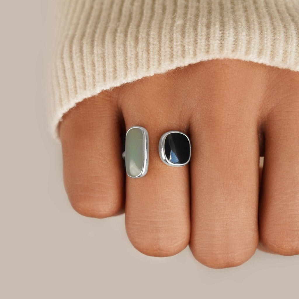 Confidence Wrap Silver Ring