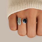 Confidence Wrap Silver Ring