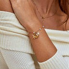 Shell Charm Bracelet