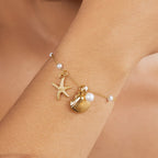 Shell Charm Bracelet