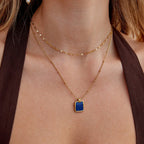 The Blue Pendant Necklace