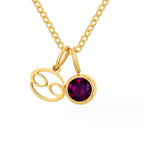 Le collier de pierre de naissance zodiaque