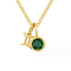 The Zodiac Birthstone Necklace